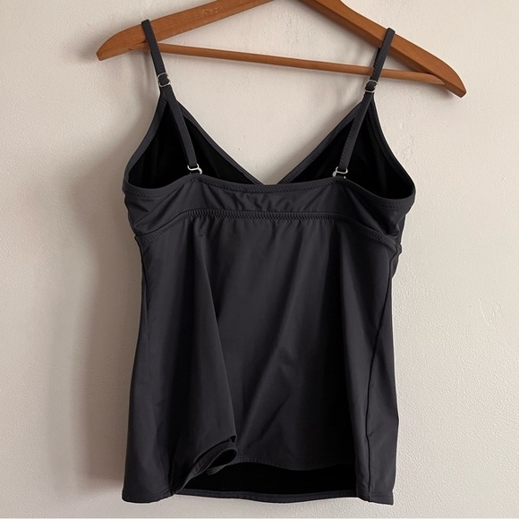 Garnet Hill Adjustable strap tankini top - Picture 3 of 6